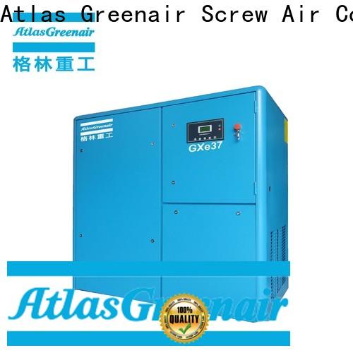 Atlas Greenair Screw Air Compressor fixed speed rotary screw air compressor company for sale