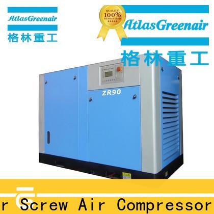 Atlas Greenair Screw Air Compressor oil free rotary screw air compressor for busniess customization