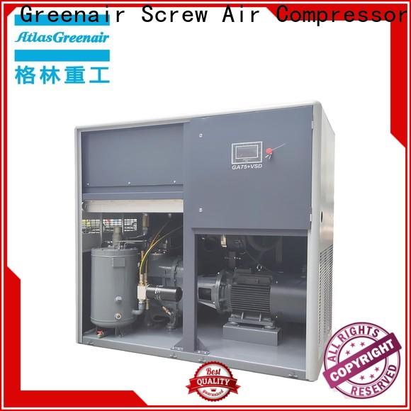 Atlas Greenair Screw Air Compressor variable speed air compressor supplier customization