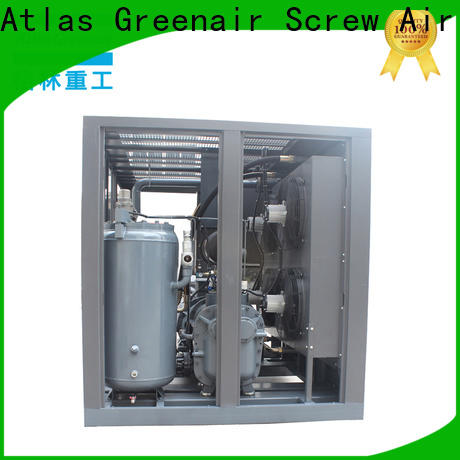 Atlas Greenair Screw Air Compressor best fixed speed rotary screw air compressor with an oil content for sale