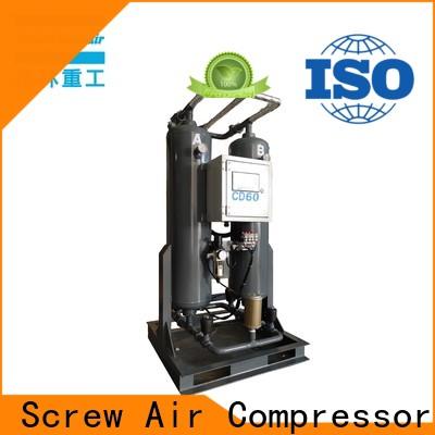 Atlas Greenair Screw Air Compressor desiccant air dryer supplier for a high precision operation