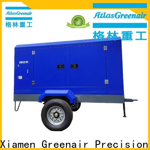 Atlas Greenair Screw Air Compressor portable screw compressor supplier for tropical area