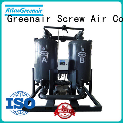 Atlas Greenair Screw Air Compressor, nuevo proveedor de secador de aire por adsorción para una operación de alta precisión