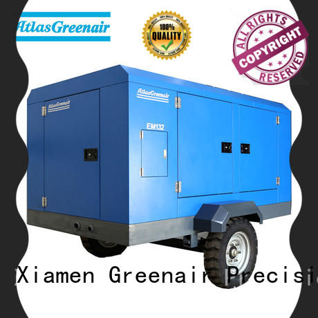 Atlas Greenair Screw Air Compressor high quality portable screw compressor with intelligent control system wholesale