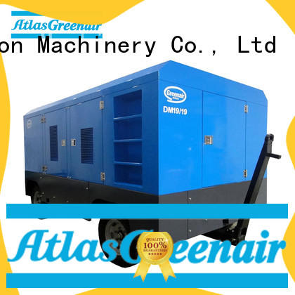 Atlas Greenair Screw Air Compressor mobile air compressor factory for sale