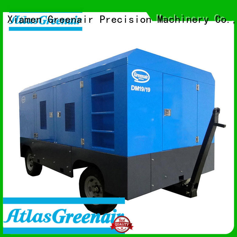 Atlas Greenair Screw Air Compressor wholesale mobile air compressor company for tropical area