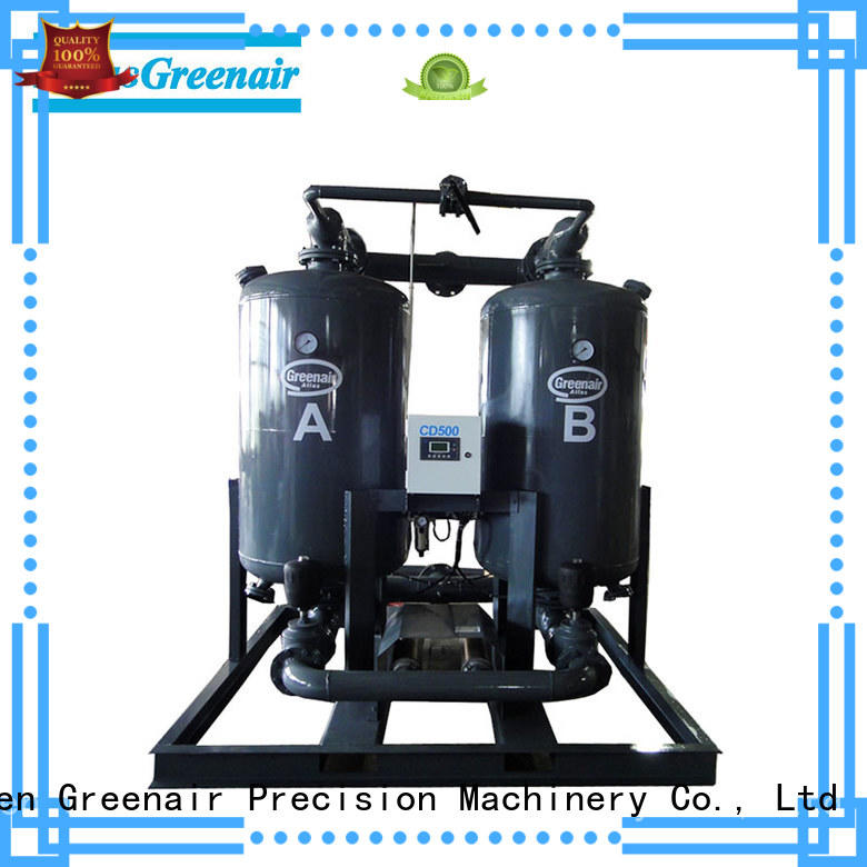 high quality desiccant dryer with a special silencer for a high precision operation