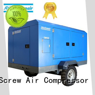 Atlas Greenair Screw Air Compressor fabricante de compresores de tornillo portátiles para áreas tropicales