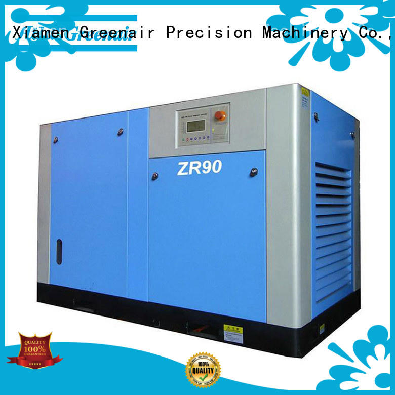 new oil free rotary screw air compressor supplier customization