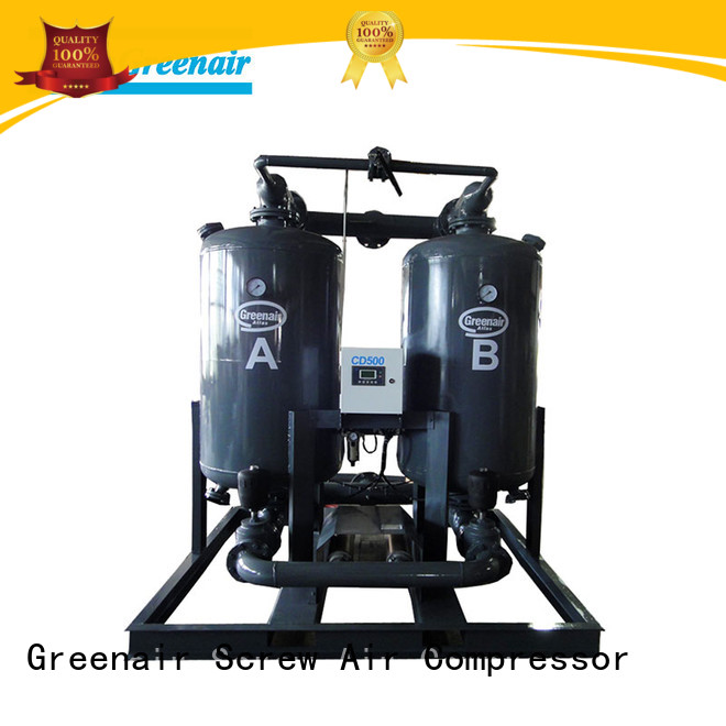 Atlas Greenair Screw Air Compressor, el mejor secador de aire comprimido desecante sin calor para un funcionamiento de alta precisión