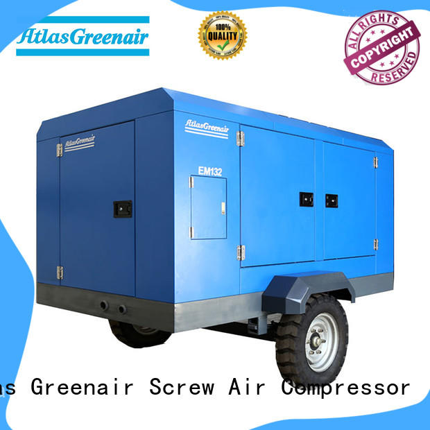 Atlas Greenair Screw Air Compressor electric rotary screw air compressor supplier for tropical area
